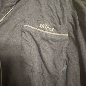 Skims Black night gown LG